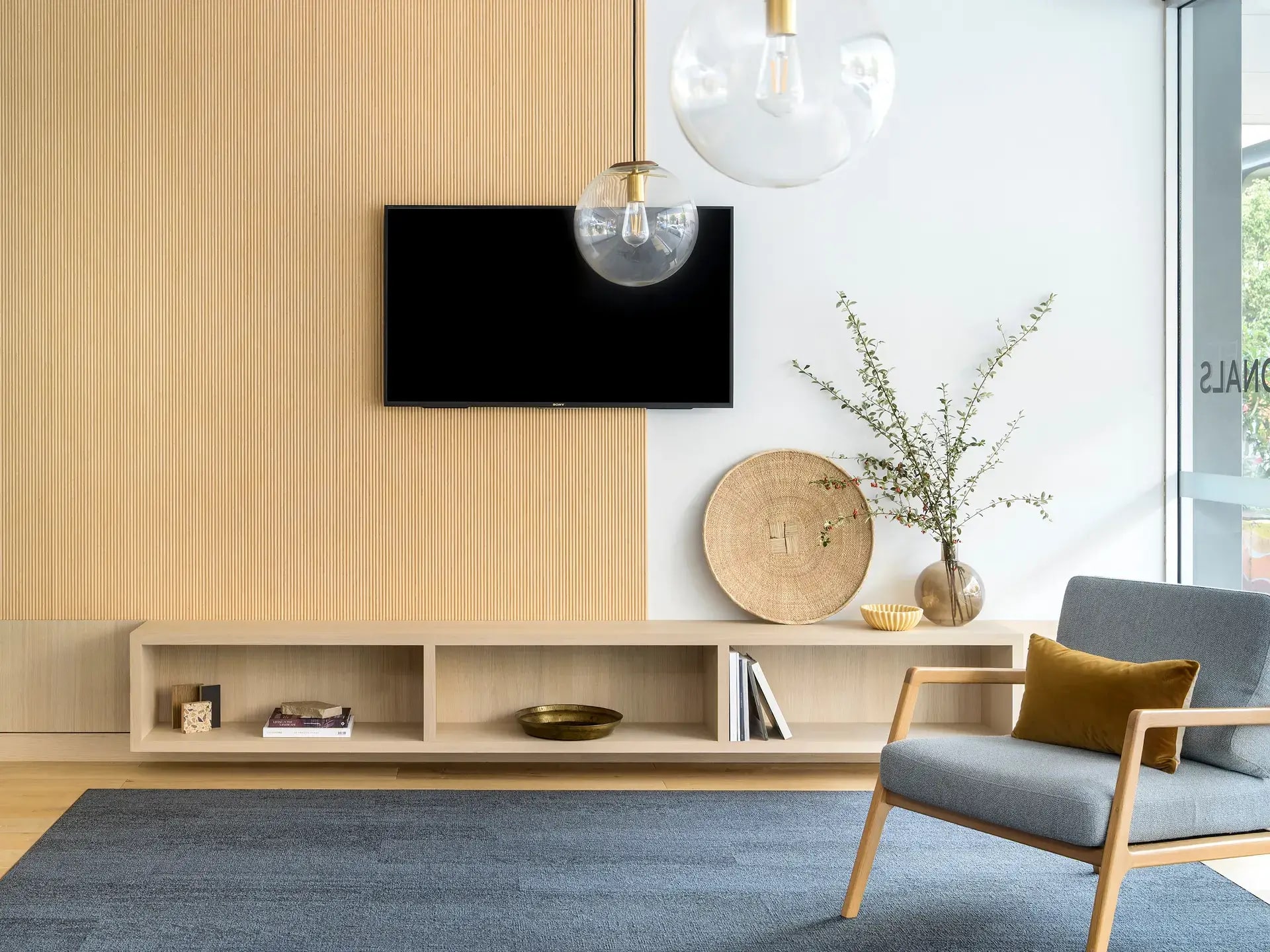 Havwoods Newcastle showroom lounge area.